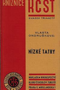 156554. Ondrušková, Vlasta – Nízké Tatry