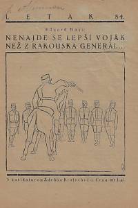 164069. Bass, Eduard [= Schmidt, Eduard] – Nenajde se lepší voják než z Rakouska generál...