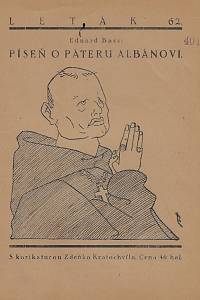 164071. Bass, Eduard [= Schmidt, Eduard] – Píseň o páteru Albánovi