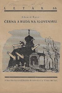 164089. Bass, Eduard [= Schmidt, Eduard] – Černá a rudá na Slovensku