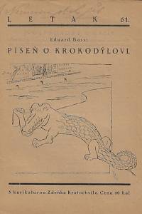 3747. Bass, Eduard [= Schmidt, Eduard] – Píseň o krokodýlovi