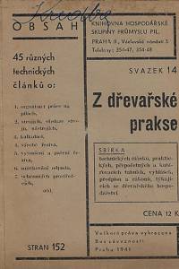 164114. Z dřevařské prakse. Díl II.