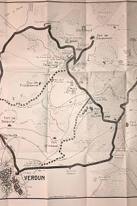 Verdun : carte-guide des chapms de bataille