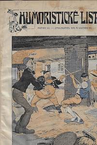 Humoristické listy : obrázkový týdenník humoristicko-satirický. Ročník LV. (1912)