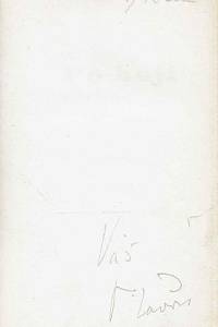 Zavřel, František – Po boji : epigramy 1927-1938 (podpis)
