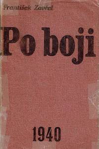 163295. Zavřel, František – Po boji : epigramy 1927-1938 (podpis)