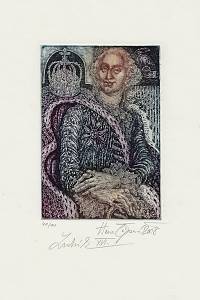 212462. Čápová, Hana – Ludvík XVI. : ex libris Eliška Vaníčková