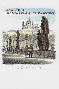 215195. Bouda, Jiří – Exlibris Ing. Vlastimil Petrovský