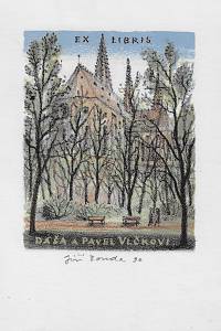 215196. Bouda, Jiří – Ex libris Dáša a Pavel Vlčkovi