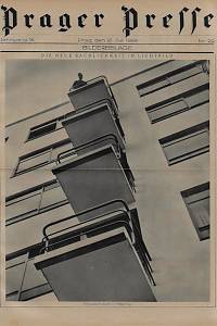 Prager Presse : Bilderbeilage, Jahrgang IX., Nr. 1-51 (1929) ; Jahrgang VI., Nr. 21 (1926)