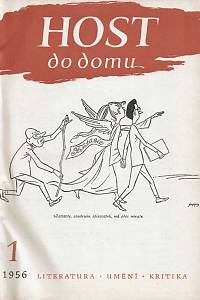 10436. Host do domu : měsíčník pro literaturu, umění a kritiku, Ročník III., číslo 1-12 (1956)