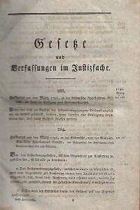 Gesetze und Verfassungen im Justizfache : von 1796 bis 1797