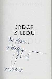 Ludvíková, Jitka – Srdce z ledu (podpis)