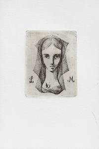 211718. Jiřincová, Ludmila – [Ex libris] LM