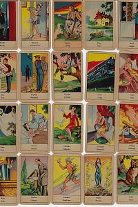 215344. Ferd. Piatnik synové, Ritter a spol., Praha XII. – 32 vykládacích karet z 30. let 20. století