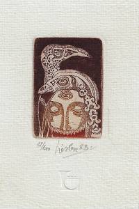 215374. Liesler, Josef – barevný lept