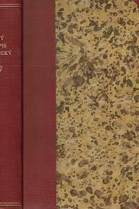 165224. Český časopis historický, Ročník XIII. (1907) ; Vároční zpráva Historického klubu za správní rok 1905-1906 ; Zprávy Historického klubu (Leden 1907 ; Duben 1907 ; Červenec 1907) ; Bibliografie české historie za rok 1906