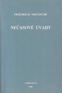 29377. Nietzsche, Friedrich – Nečasové úvahy