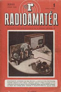 166428. Radioamatér : časopis pro radiotechniku a obory příbuzné, Ročník XXVII. (1948)