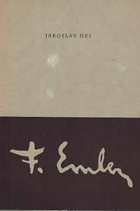 166436. Hes, Jaroslav – František Emler (podpis)