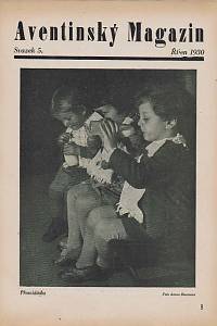 Aventinský magazin : gentleman, Ročník 1930, Svazek 1-5 ; Příloha: Německo