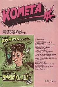 58148. Kometa : obrázkové seriály pro chlapce a děvčata, číslo 11 (1990)