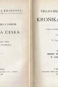 Hájek z Libočan, Václav – Václava Hájka z Libočan Kronika česká
