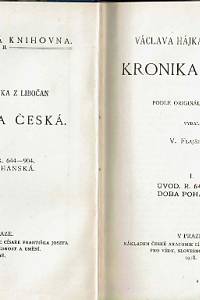Hájek z Libočan, Václav – Václava Hájka z Libočan Kronika česká