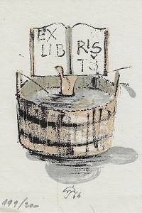 212076. Novák, Jindřich – Exlibris TŠ