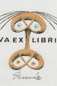 215499. Novák, Jindřich – Eva ex libris