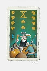 215576. Jelen, Oldřich – Ex libris Zhiyang Xue