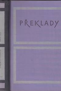 51072. Hořejší, Jindřich – Překlady