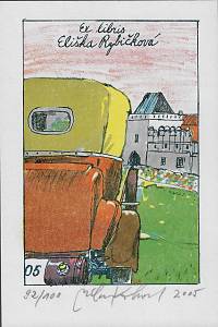 215697. Kohout, Milan – Ex libris Eliška Rybičková