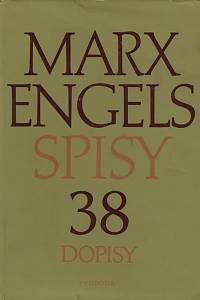 160397. Marx, Karl / Engels, Friedrich – Dopisy. Svazek 12
