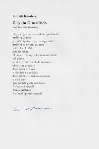 Antonová, Alena / Beneš, Karel / Benešová, Daniela / Janáček, Milan / Kábrt, Josef / Karpaš, Roman / Šindler, Jiří / Švihla, Jaroslav / Tesařová, Hana – 90 : sborník básní a grafik pro prof. Františka Dvořáka k devadesátým narozeninám