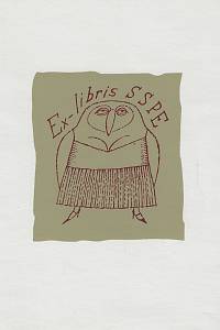 206787. Born, Adolf – Ex-libris SSPE