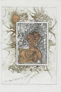 215811. Hlavatý, Pavel – L. Janáček. Liška Bystrouška : exlibris L. Lamač