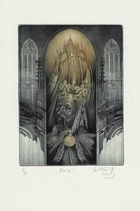 Musil, Karel – Legendy staré Prahy = (Legends of Old Prague) : [cyklus šesti grafických listů]