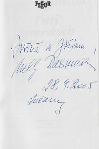 Rasmussenová, Nelly – Děti severských šamanů (podpis)