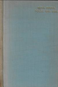 75411. Nová ruská poesie : 1910-1930 