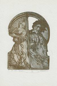 215849. Hlavatý, Pavel – Ex libris Friedwald Schedel