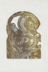 215852. Hlavatý, Pavel – Sv. Jiří : exlibris Geobrg Meußgeier