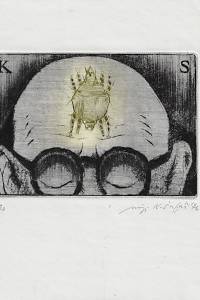 207742. Šafář, Karel – [Ex libris] KS [= Karel Samšiňák]