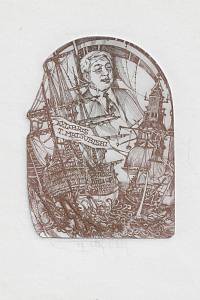 215855. Hlavatý, Pavel – Exlibris T. Matsubishi