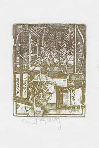 215869. Hlavatý, Pavel – Exlibris Eugne Mertz