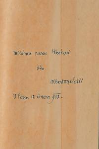 Vyskočil, Albert – Básníkovo slovo (podpis)
