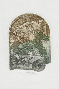 215900. Hlavatý, Pavel – Exlibris E. Jeanpierre