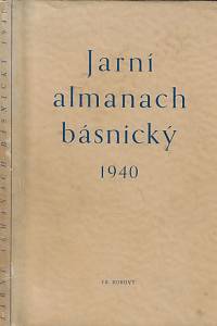 110952. Jarní almanach básnický 1940