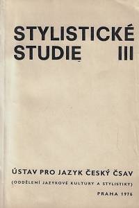 167168. Stich, Alexandr – Stylistické studie. III., Sabina - Němcová - Havlíček : textologický a stylistický příspěvek k sporům o Sabinových zásazích do cizího díla