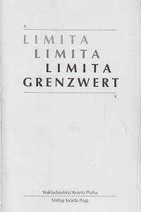 167169. Sova, Oldřich – Limita : matematické epištoly = Grenzwert : mathematische Episteln